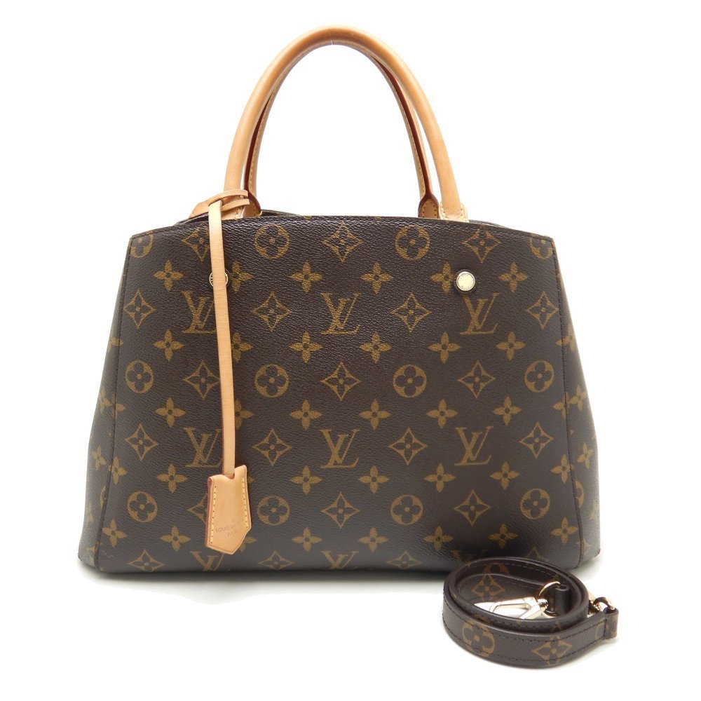 Louis Vuitton Monogram Montaigne MM Brown